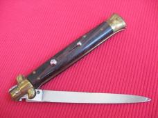 Vintage B Rostfrei (Beltrame) Italian 1970's 11" Rosewood Stiletto Switchblade Knife.