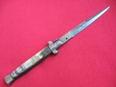 Early Vintage 1940's Flat Guard Italian 11" Picklock Stiletto Switchblade Knife