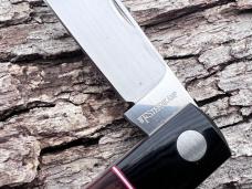STEENKAMP M390 IRON WOOD GUNSTOCK CLIP BLADE SLIP-JOINT