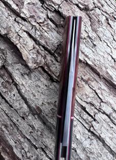 STEENKAMP M390 IRON WOOD GUNSTOCK CLIP BLADE SLIP-JOINT