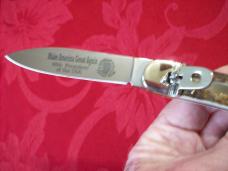 Vintage Hubertus Knife Ritter Factory Size 11 Donald Trump Ltd. Ed. 45th Pres. Stag/Antler UNUSED!