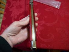 Vintage Italian 18 Incher Rostfrei Italy 1980's Rare handles Stiletto Siciliano Swedgey Bld. UNUSED!