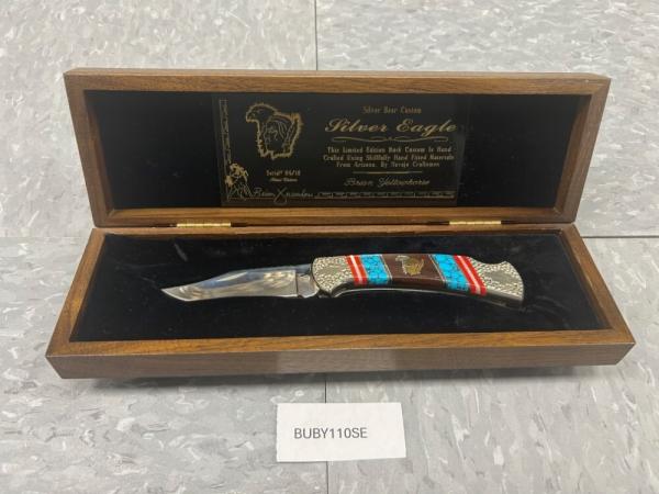 Brian Yellowhorse-Silver Eagle knife