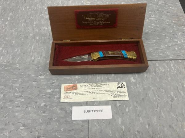 New-Brian Yellowhorse knife model BUBY110SE