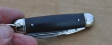 Imperial 857 DE Multi Folder Mint Salesman's Sample Blade Etch Prov. RI USA Steel Hardware