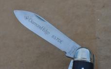 Imperial 857 DE Multi Folder Mint Salesman's Sample Blade Etch Prov. RI USA Steel Hardware