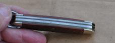 Camillus Multi Blasde 3 3/4" Closed Mint+ Jigged Delrin Mirror Polished Nickel Bolsters Bolsters 