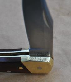 Schrade+ LB7 Mint Loss prevention Number 5 Pins Original Sheath Stainless Tight Snap