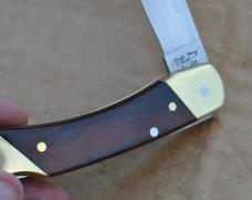 Schrade+ LB7 Mint Loss prevention Number 5 Pins Original Sheath Stainless Tight Snap