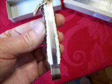 Hubertus Knife Solingen, Germany Large Size 11 Clip-Point Blade Genuine Stag/Antler NIB