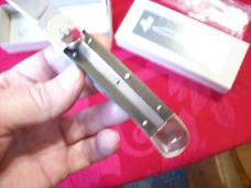 Hubertus Knife Solingen, Germany Large Size 11 Green Micarta Spear-Point UNUSED NIB