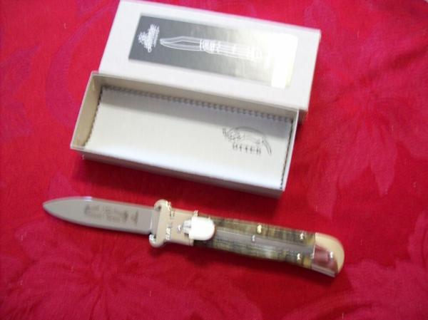 Hubertus Knife Shellpuller Patronenzieher Solingen Germany Big Horn Edition Size 11 UNUSED NIB.
