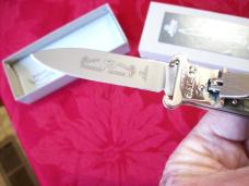 Hubertus Knife Shellpuller Patronenzieher Solingen Germany Big Horn Edition Size 11 UNUSED NIB.