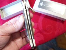 Hubertus Knife Shellpuller Patronenzieher Solingen Germany Big Horn Edition Size 11 UNUSED NIB.