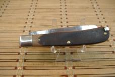 SCHRADE OLD TIMER 96OT BEARHEAD TRAPPER VINTAGE USED USA MADE CARBON STEEL FOLDING POCKET KNIFE 