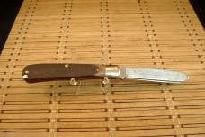 SCHRADE OLD TIMER 96OT BEARHEAD TRAPPER VINTAGE USED USA MADE CARBON STEEL FOLDING POCKET KNIFE 