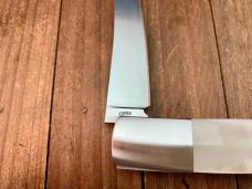 A.G Russell Robert Loveless designed Semi Skinner Lockback Mother of Pearl Moki Made Seki Japan