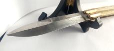 Vintage Filipino Handmade Butterfly Knife Bone Handle