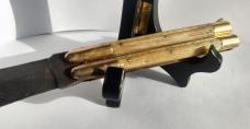 Vintage Filipino Handmade Butterfly Knife Bone Handle