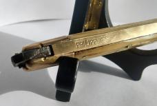 Vintage Filipino Handmade Butterfly Knife Bone Handle