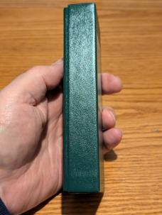 Canal Street Cutlery ElkhornStag 4 1/8 Moon Pie Trapper Two Blade 440C Knife 030