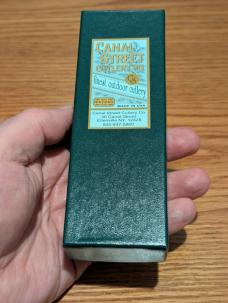 Canal Street Cutlery ElkhornStag 4 1/8 Moon Pie Trapper Two Blade 440C Knife 030