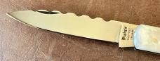 Beautiful Graham Clayton Digby's Kelham Island Mother Of Pearl Folding Knife Sheffield England