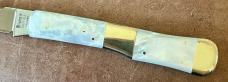 Beautiful Graham Clayton Digby's Kelham Island Mother Of Pearl Folding Knife Sheffield England