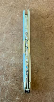 Beautiful Graham Clayton Digby's Kelham Island Mother Of Pearl Folding Knife Sheffield England