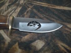2001 BUCK CUSTOM USA ROCKY MOUNTAIN ELK FOUNDATION BANQUET EDITION KNIFE NEW IN DISPLAY CASE