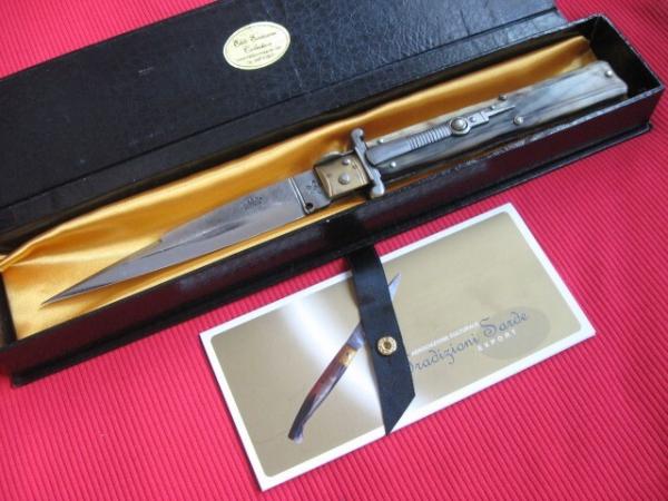 Lelle Floris Sardinian Large 34 cm. Italian Picklock Switchblade Knife