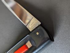 NOS Antique Collini Fly Lock "INOX Patent" Swedge Blade