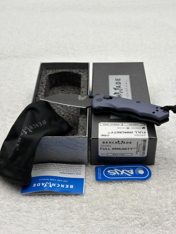 Benchmade 290BK Full Immunity Prototype New In Box Made In USA Benchmade 290BK Full Immunity Prototype New In Box Made In USA