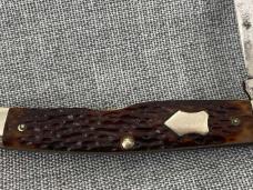 Vintage Western – Pen Knife #652 – Jigged Delrin Handles – 1950-1961 age