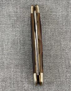 Vintage Western – Pen Knife #652 – Jigged Delrin Handles – 1950-1961 age