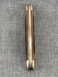 Vintage Western – Pen Knife #652 – Jigged Delrin Handles – 1950-1961 age