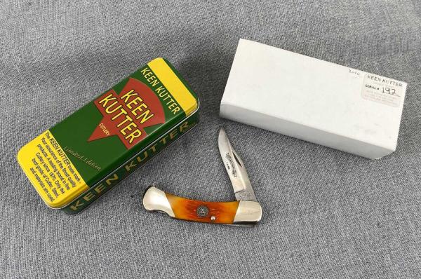 Bear & Son Keen Kutter – Lockback 05 – 2010 NKCA Youth Knife – NIB – Serial # 192