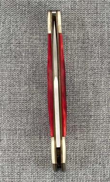 Bear & Son – Lockback 05 – 2004 NKCA Youth PROTOTYPE – Jig Red Bone
