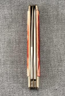 Schrade USA – Small Trapper 285UH – NKCA PROTOTYPE – Smooth Red Bone