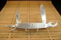 CAMILLUS USA MADE VINTAGE 1982 US MILITARY ISSUE MULTI-TOOL FOLDING POCKET KNIFE IN GOOD CONDITION