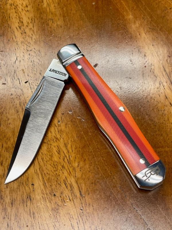 Cane Creek Jack Knife w/Clip Blade and multi-color Micarta Covers