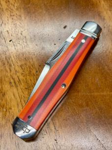 Cane Creek Jack Knife w/Clip Blade and multi-color Micarta Covers
