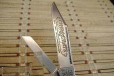 MCGREW ARKANSAW USA VIN. 1993 CHIP CHATS NATIONAL WOODCARVERS ASSOCTATION LTD. EDT. 693 POCKET KNIFE
