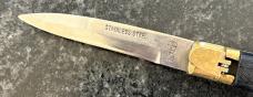 Rare Deerfoot Lever Lock Switchblade Knife, Bayonet Blade, Japan