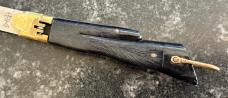 Rare Deerfoot Lever Lock Switchblade Knife, Bayonet Blade, Japan