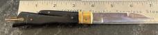 Rare Deerfoot Lever Lock Switchblade Knife, Bayonet Blade, Japan