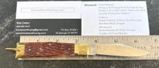 Murakami CO Lever Lock Switchblade Knife, Japan, Unused
