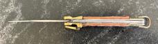 Vintage Shell Puller Lever Lock Switchblade Knife, Japan