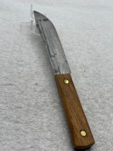 Vintage Ontario Knife Co Tru Edge Old Hickory Butcher Knife Made In USA