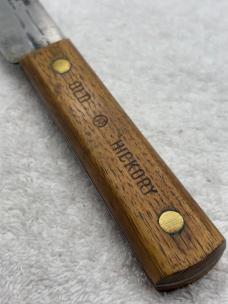 Vintage Ontario Knife Co Tru Edge Old Hickory Butcher Knife Made In USA